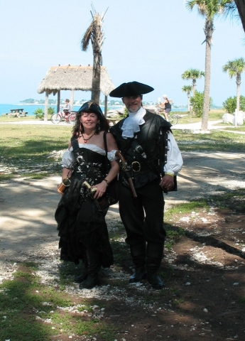 Pirate Days at Ft. Zachary Taylor. 