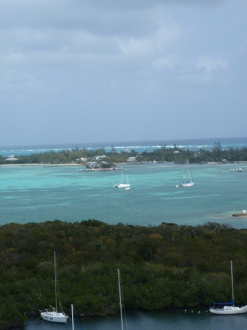 Northeast from lighthouse