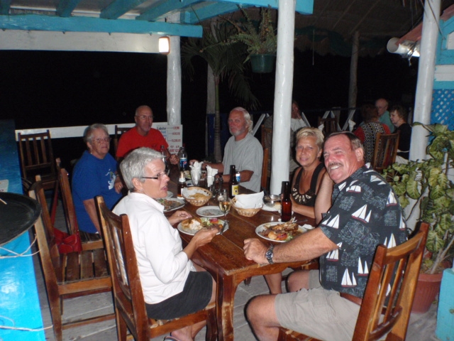 Cuban dinner w/ new dock neighbors