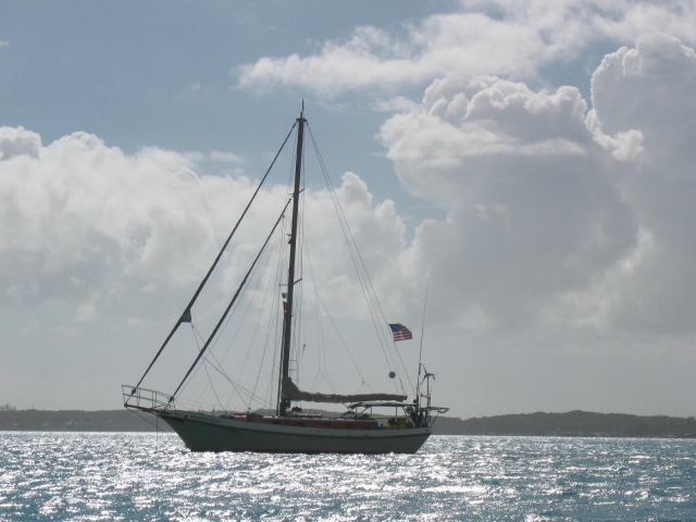 HB anchored in Georgetown
Exuma (Dec 08)