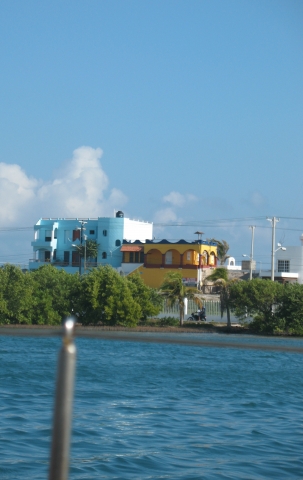 View from the anchorage.